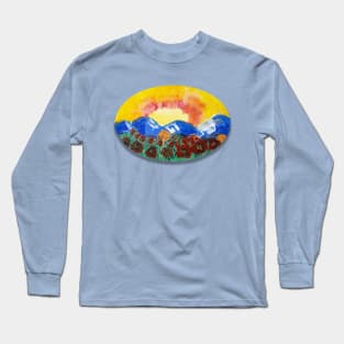 Lian's Landscape Ellipse Long Sleeve T-Shirt